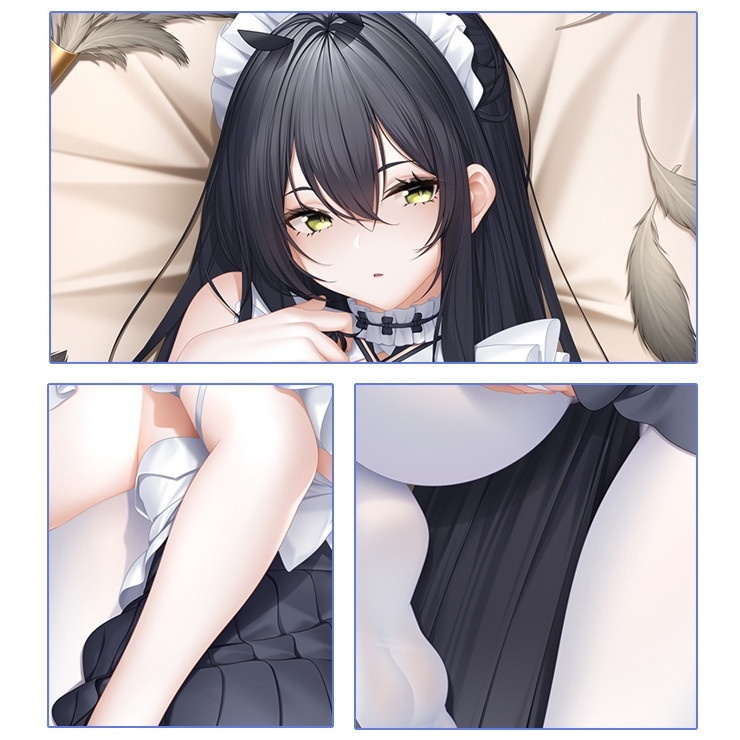 アズールレーン インドミタブル 抱き枕カバー 碧藍航線 アズレン 艦B KAN-SEN ケダルイメイドサマ UTdream naz00152