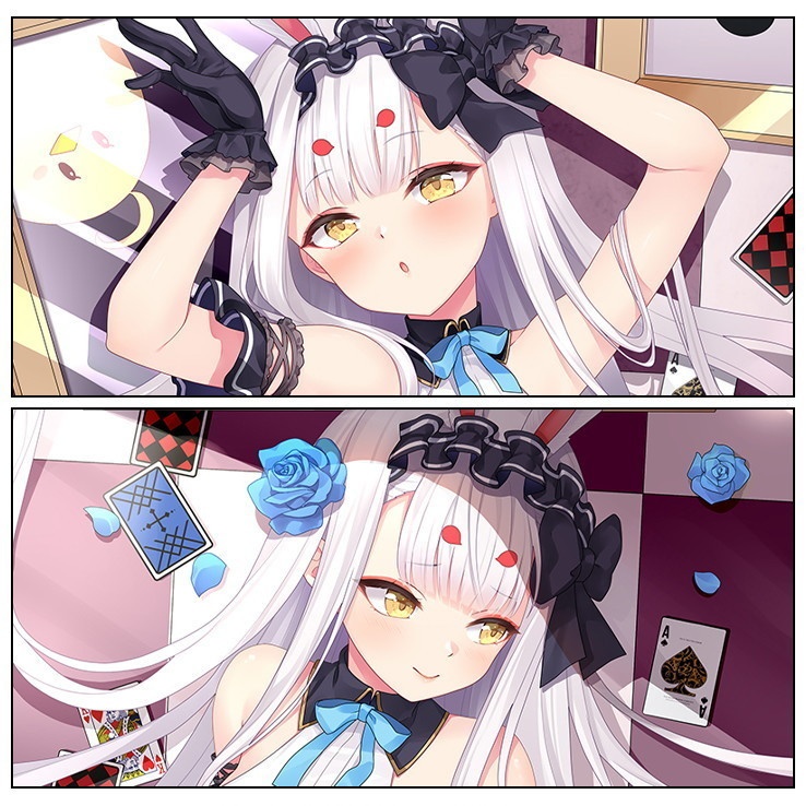 アズールレーン ZOZOTOWN コラボ 島風 ラバーマット - キャラクターグッズ