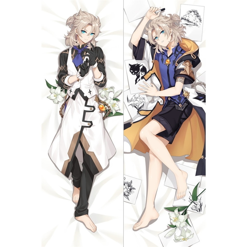 原神 アルベド 抱き枕カバー げんしん GenshinImpact 萌工房 mz10502-1