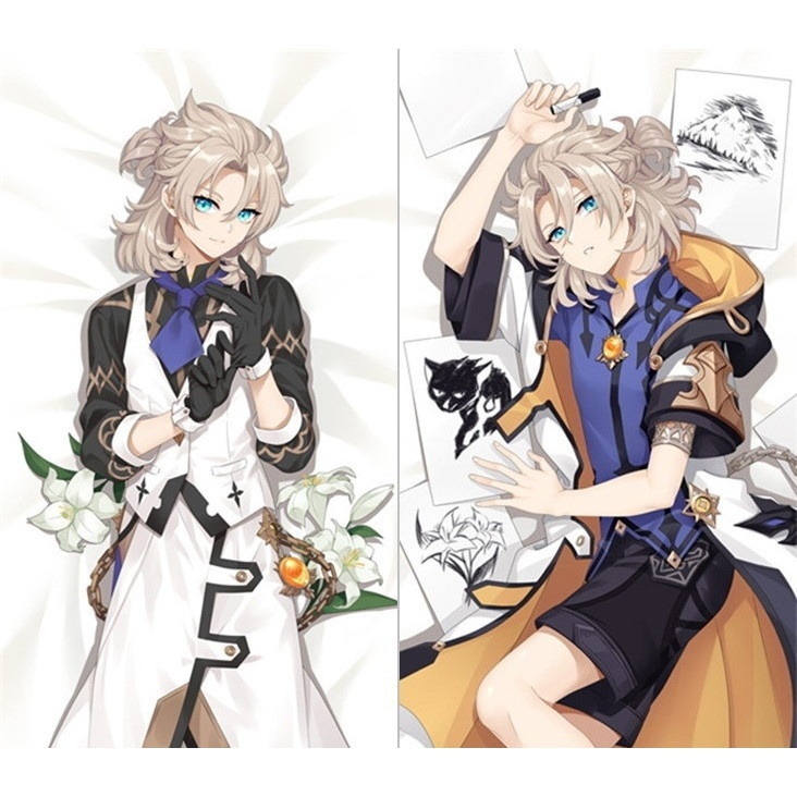 原神 アルベド 1/2サイズ 抱き枕カバー げんしん GenshinImpact 萌工房 smz10502-1