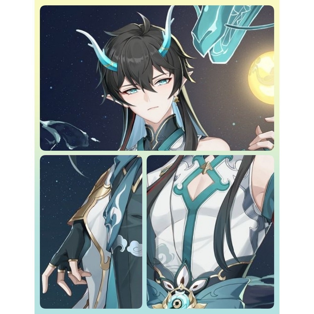 崩壊:スターレイル 丹恒・飲月 抱き枕カバー ほうかい スターレイル たんこういんげつ Imbibitor Lunae 尚萌=JG&SOLIN cz13594