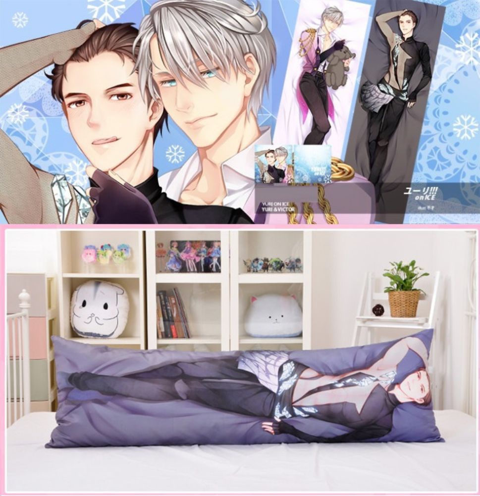 ユーリ!!! on ICE ヴィクトル・ニキフォロフ/勝生勇利 抱き枕カバー 尚萌=不才 cz00540