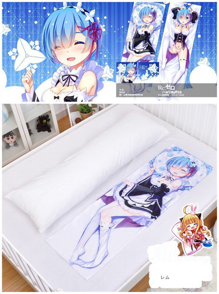 Re:ゼロから始める異世界生活 レム 抱き枕カバー 尚萌=幽幽雪猫/Grandia氷 cz00526