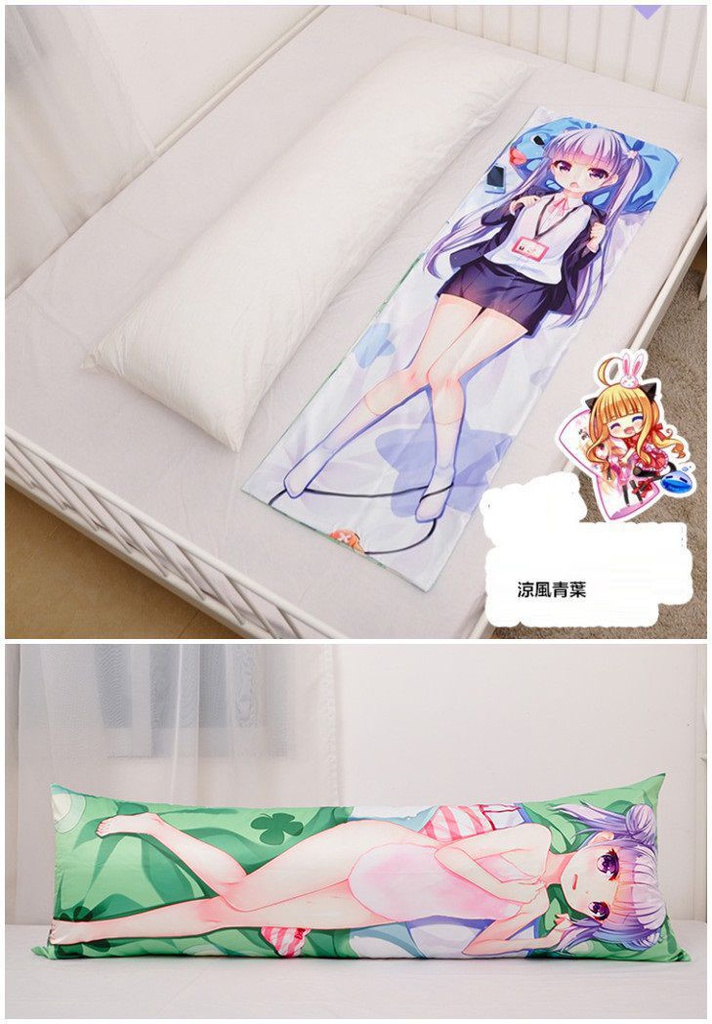 NEW GAME! 涼風青葉 抱き枕カバー 尚萌=幽幽雪猫/Grandia氷 cz00529