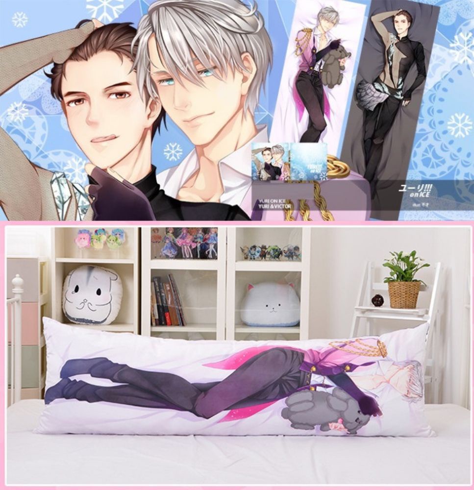 ユーリ!!! on ICE ヴィクトル・ニキフォロフ/勝生勇利 抱き枕カバー 尚萌=不才 cz00541