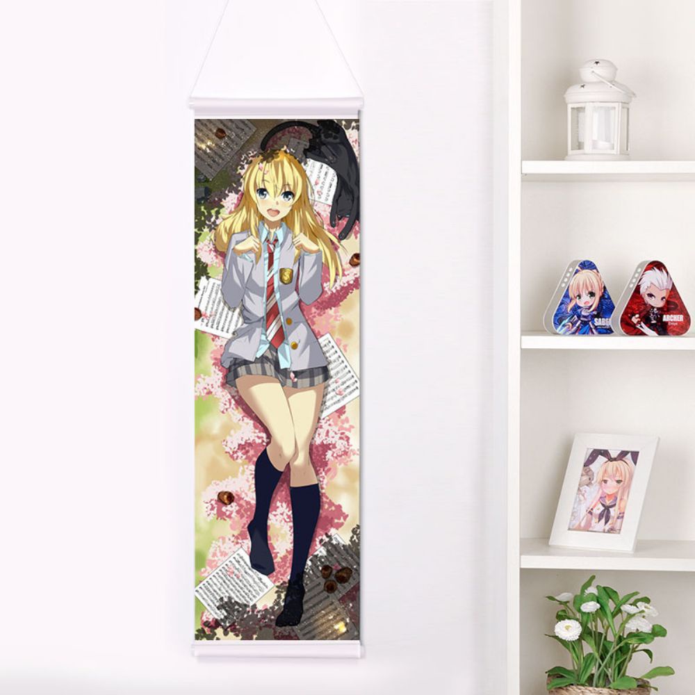 四月は君の嘘 宮園かをり タペストリー 尚萌=幽幽雪猫/Grandia氷 gcz00157-1