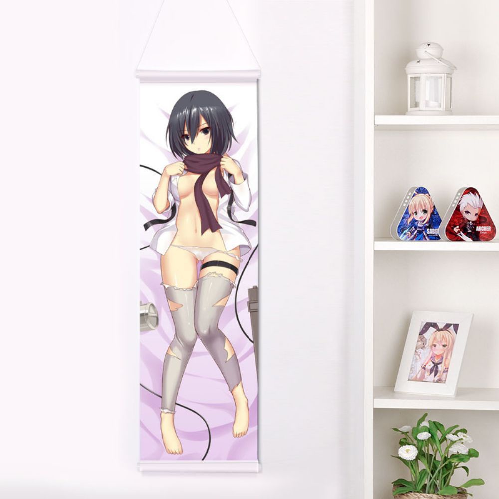 進撃の巨人 ミカサ・アッカーマン タペストリー 尚萌=魚ちゃん gcz00269-2