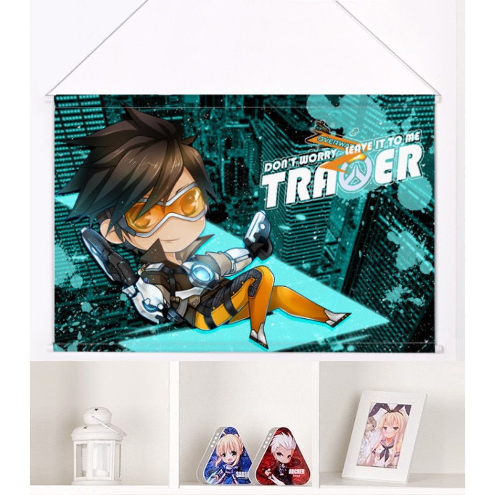 オーバーウォッチ トレーサー タペストリー 尚萌 gcz10088