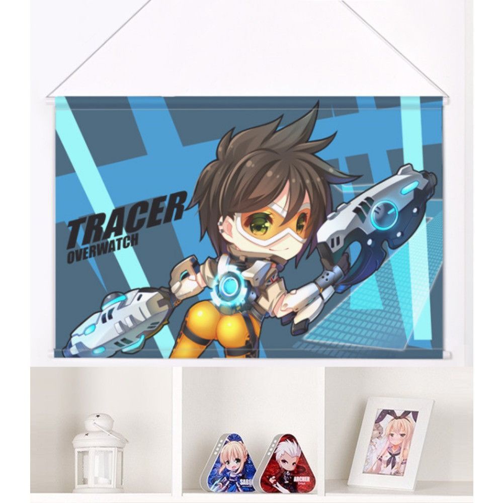 オーバーウォッチ トレーサー タペストリー 尚萌 gcz10105