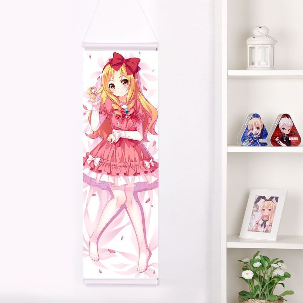 エロマンガ先生 山田エルフ 掛け軸/タペストリー 二次元 萌え 同人 150x50cm 尚萌=幽幽雪猫/Grandia氷 gcz00628-1
