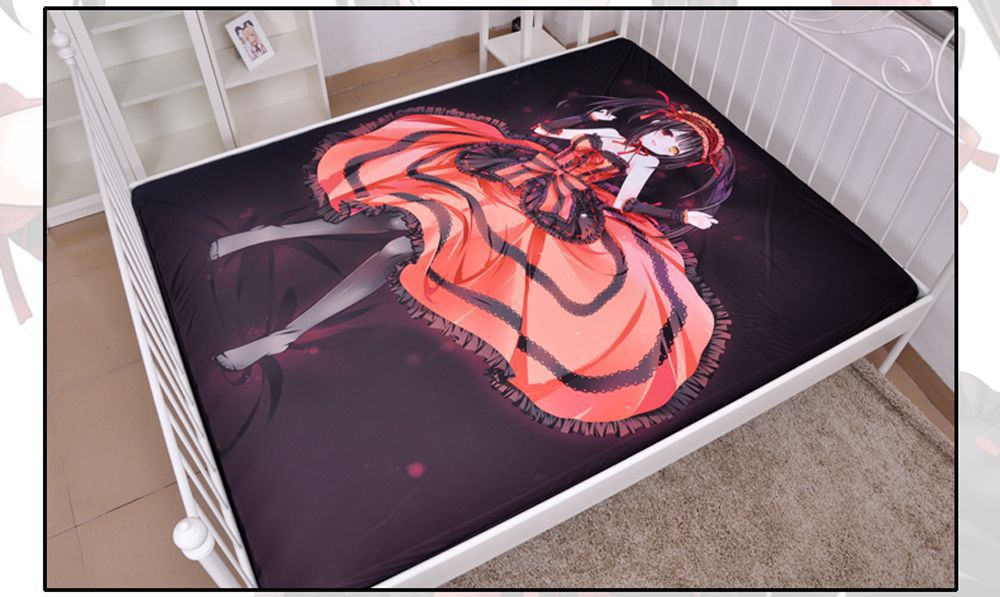 デート・ア・ライブ 時崎狂三 シーツ 布団カバー ブランケット 毛布 枕セット 尚萌 cz10023