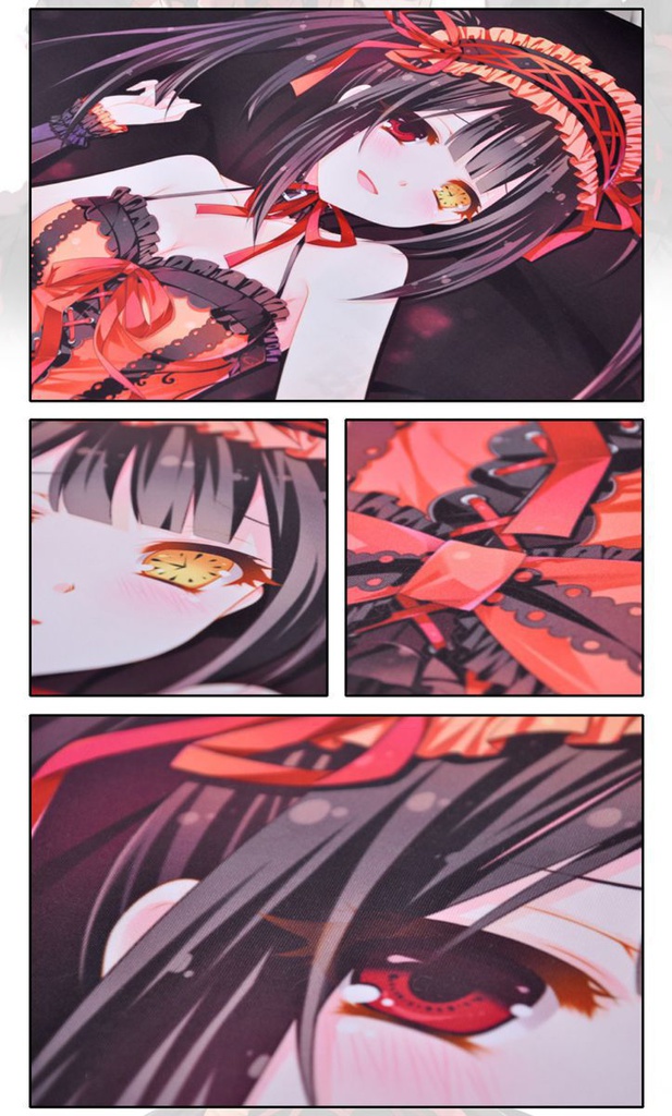 デート・ア・ライブ 時崎狂三 シーツ 布団カバー ブランケット 毛布 枕セット 尚萌 cz10023