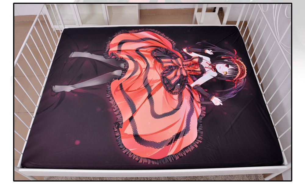 デート・ア・ライブ 時崎狂三 シーツ 布団カバー ブランケット 毛布 枕セット 尚萌 cz10023