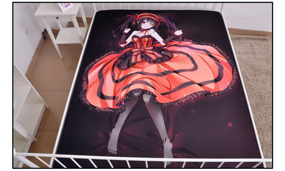 デート・ア・ライブ 時崎狂三 シーツ 布団カバー ブランケット 毛布 枕セット 尚萌 cz10023