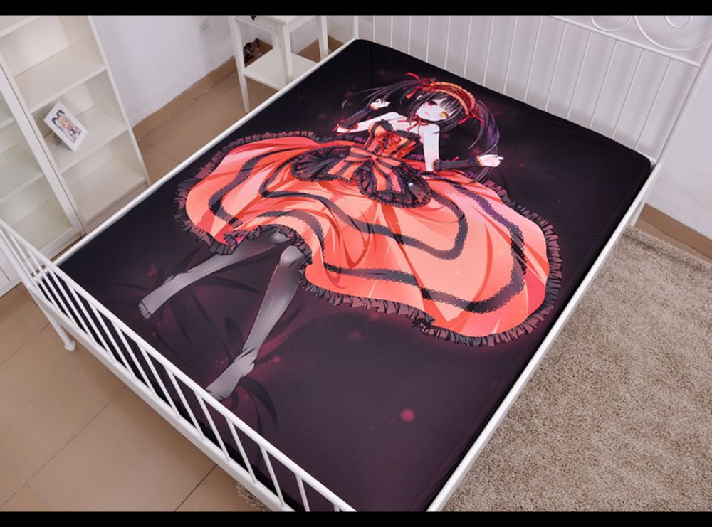 デート・ア・ライブ 時崎狂三 シーツ 布団カバー ブランケット 毛布 枕セット 尚萌 cz10023