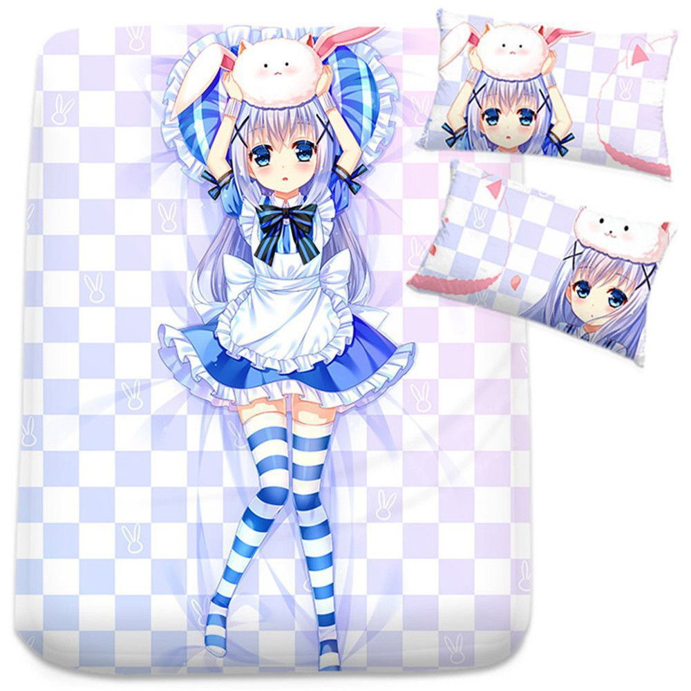 ご注文はうさぎですか? 香風智乃 シーツ 布団カバー ブランケット 毛布 枕セット 尚萌 cz11009