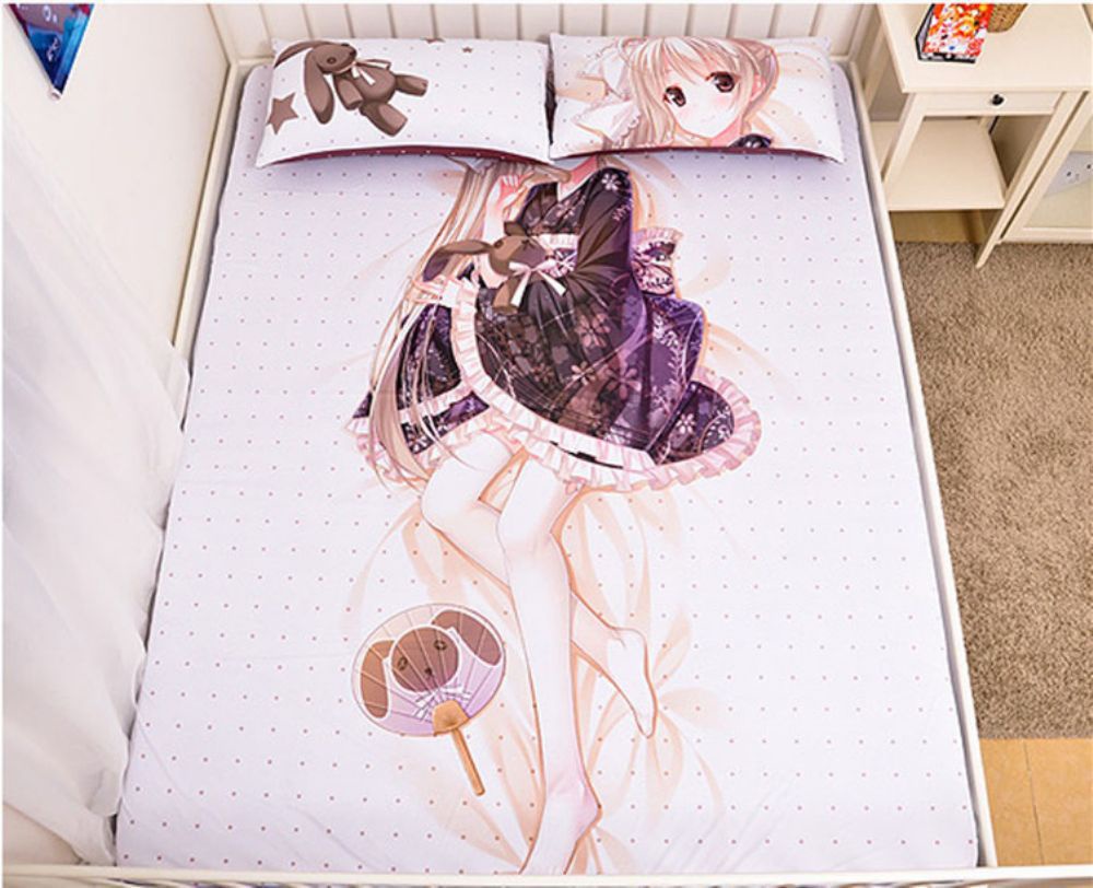 ヨスガノソラ 春日野穹 シーツ 布団カバー ブランケット 毛布 枕セット 尚萌 cz11035