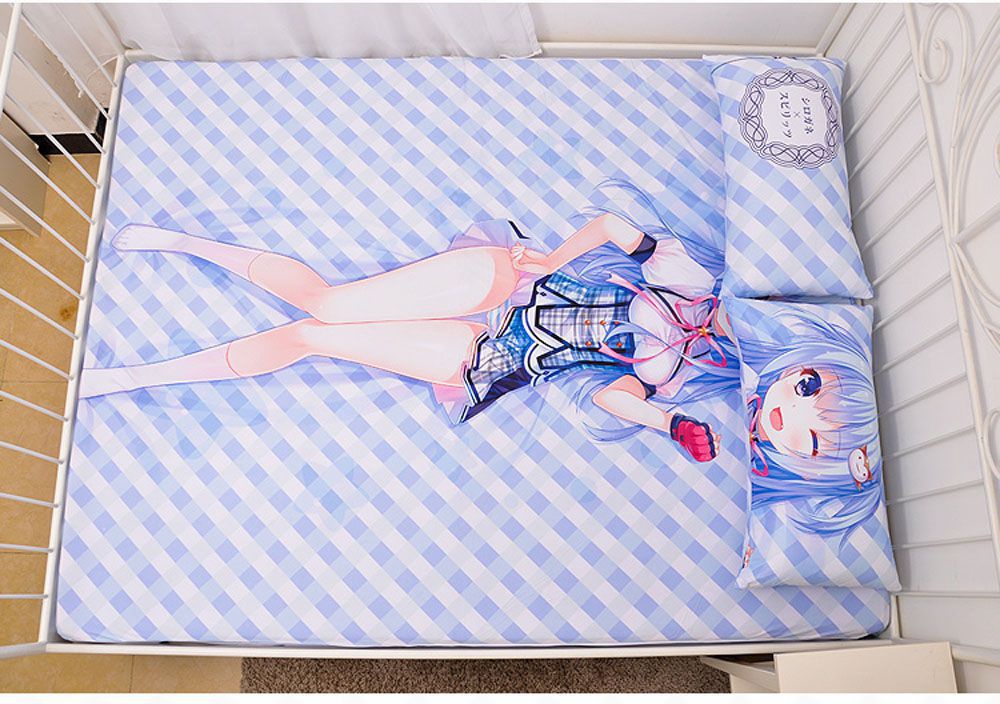 シロガネ×スピリッツ! 仲野愛 シーツ 布団カバー ブランケット 毛布 枕セット 尚萌 cz11039