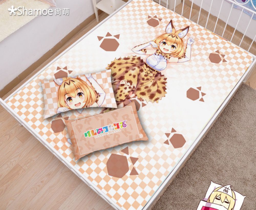 けものフレンズ サーバル シーツ 布団カバー ブランケット 毛布 枕セット 尚萌=Suzuki ccz00626-1