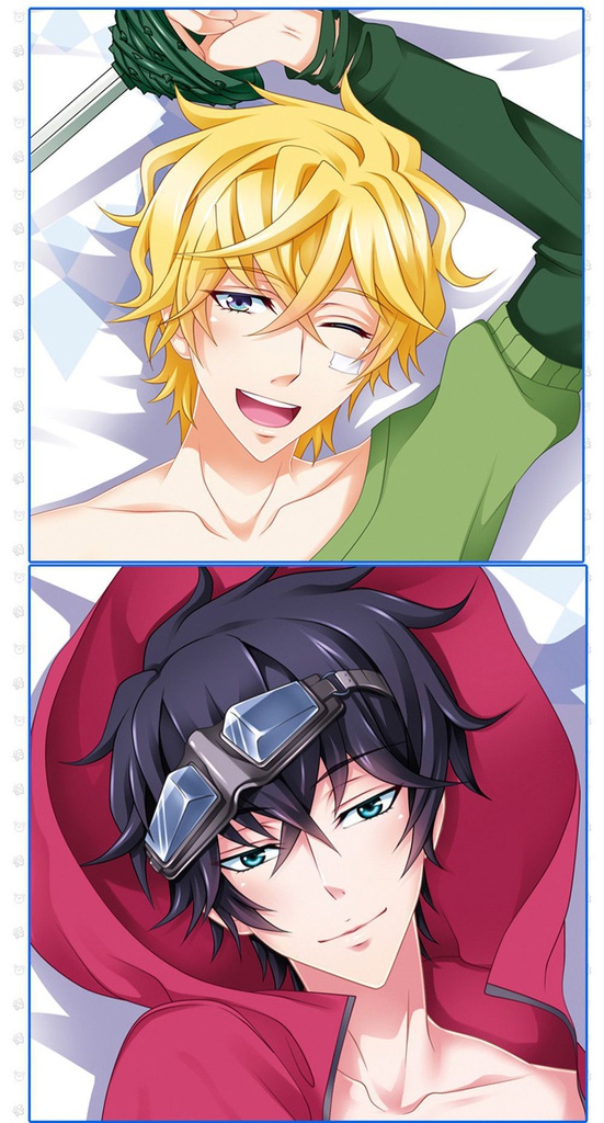 カーニヴァル 花礫/與儀 抱き枕カバー 1/2サイズ 麦芽堂 sbz0342