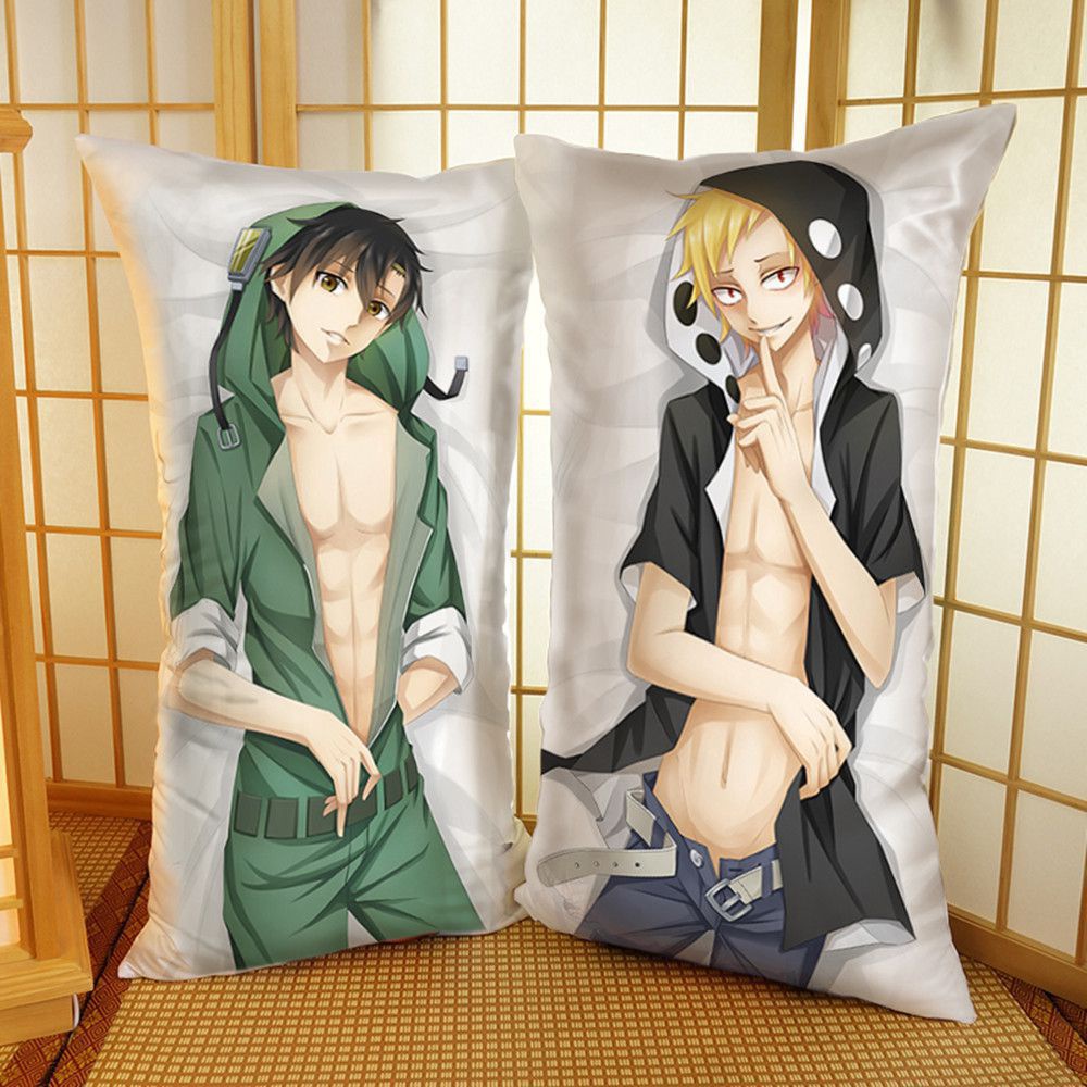 カゲロウプロジェクト 瀬戸幸助/鹿野修哉 抱き枕カバー 1/2サイズ 麦芽堂 sbz10456