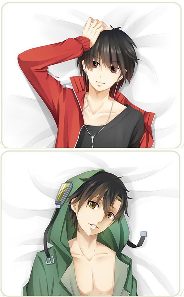 カゲロウプロジェクト 如月伸太郎/瀬戸幸助 抱き枕カバー 1/2サイズ 麦芽堂 sbz10458