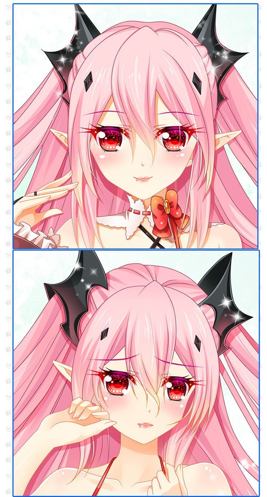 終わりのセラフ クルル・ツェペシ 抱き枕カバー 1/2サイズ 麦芽堂 sbz11379