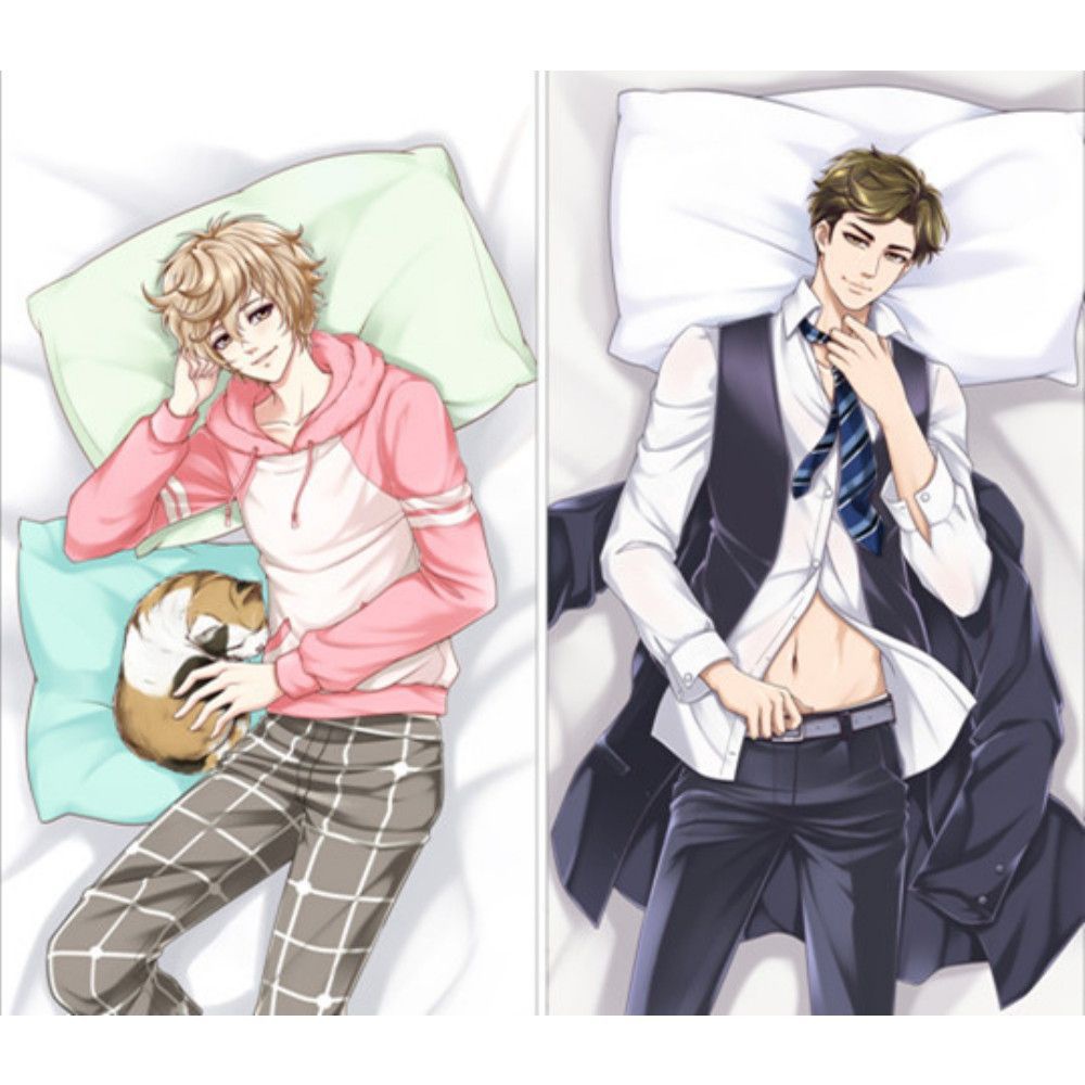 枕男子 めりぃ/田仲聡輔 抱き枕カバー 1/2サイズ 麦芽堂 sbz11521