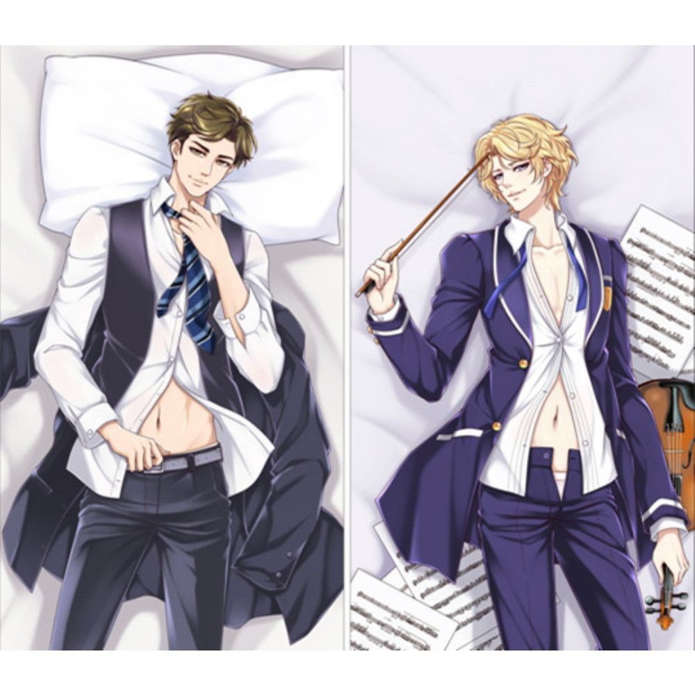 枕男子 田仲聡輔/花嶺奏 抱き枕カバー 1/2サイズ 麦芽堂 sbz11522