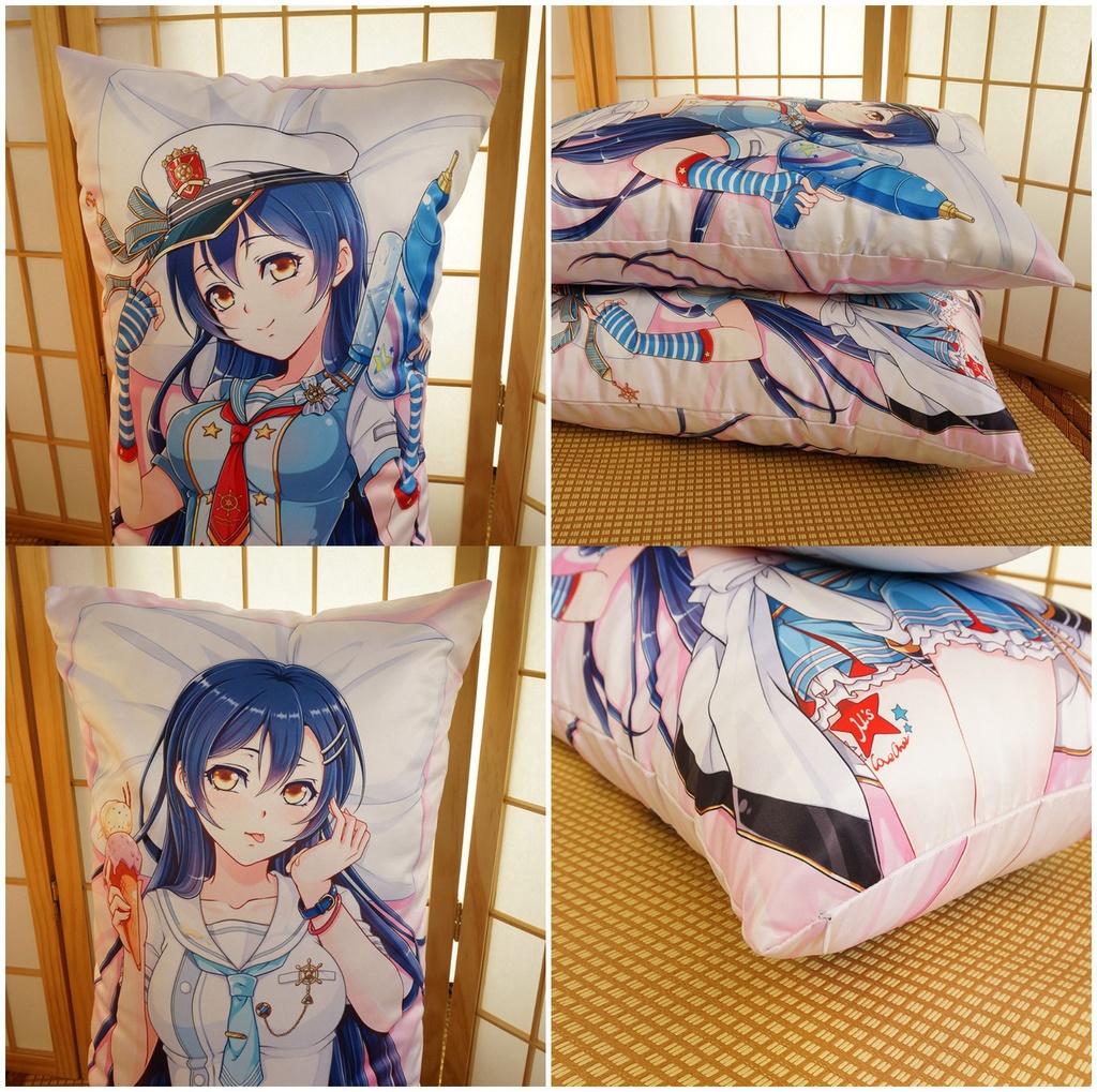 ラブライブ! 園田海未 抱き枕カバー 1/2サイズ 麦芽堂 sbz11646