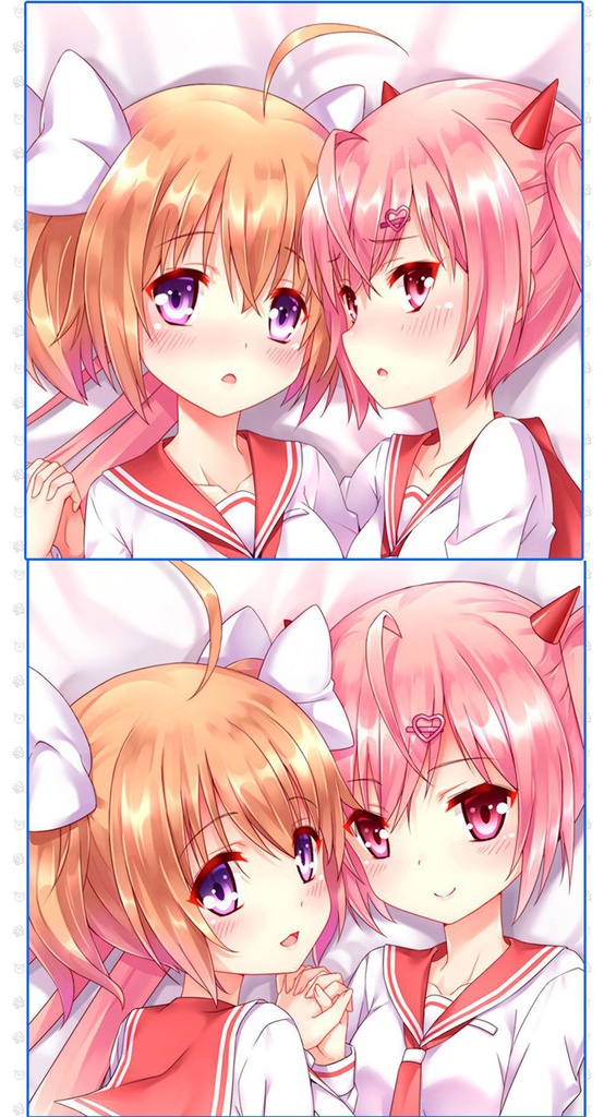 緋弾のアリアAA 間宮あかり/神崎・H・アリア 抱き枕カバー 1/2サイズ 麦芽堂 sbz11766