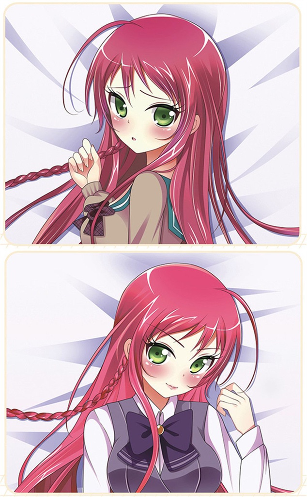 はたらく魔王さま! 遊佐恵美 抱き枕カバー 1/2サイズ 麦芽堂 sbz4355