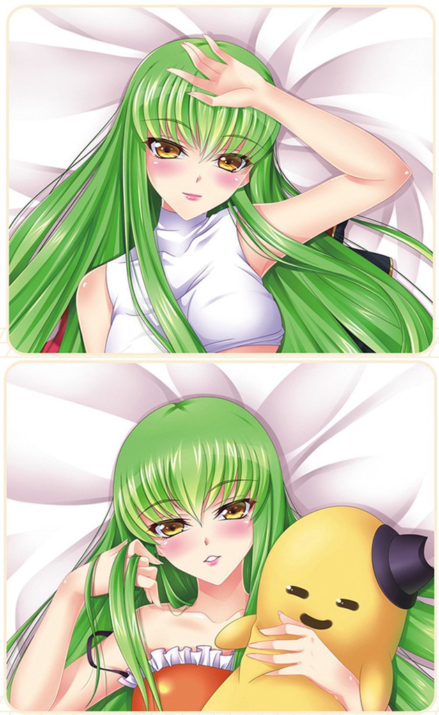 コードギアス C.C. 抱き枕カバー 1/2サイズ 麦芽堂 sbz4532