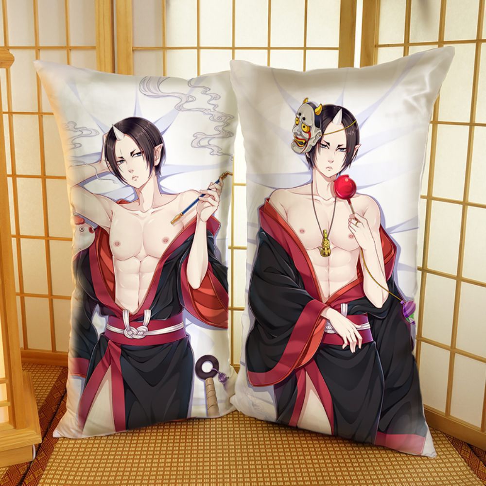 鬼灯の冷徹 鬼灯 抱き枕カバー 1/2サイズ 麦芽堂 sbz12664