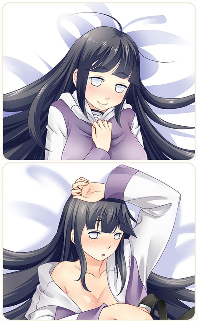 NARUTO 日向ヒナタ 抱き枕カバー 麦芽堂 bz10900