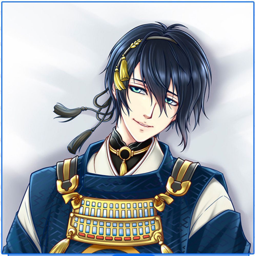 刀剣乱舞 三日月宗近/小狐丸 抱き枕カバー 麦芽堂 bz11346