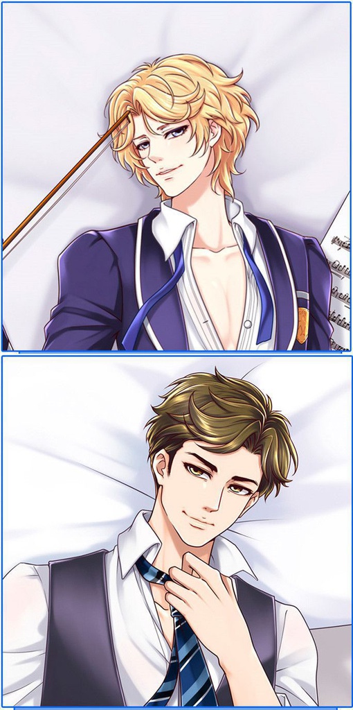 枕男子 田仲聡輔/花嶺奏 抱き枕カバー 麦芽堂 bz11522