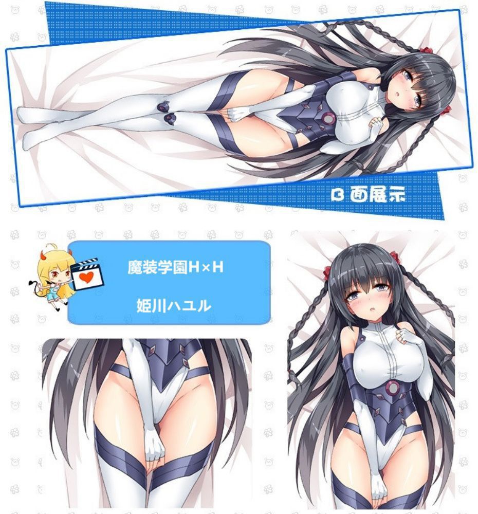 魔装学園H×H 姫川ハユル 抱き枕カバー 麦芽堂 bz12320