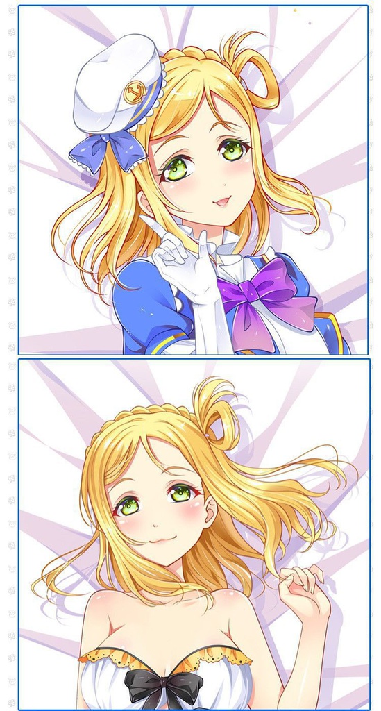 ラブライブ!サンシャイン!! 小原鞠莉 抱き枕カバー 麦芽堂 bz12343