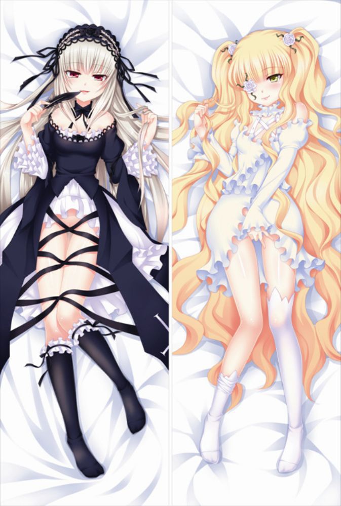 ローゼンメイデン 水銀燈/雪華綺晶 抱き枕カバー 麦芽堂 bz4887