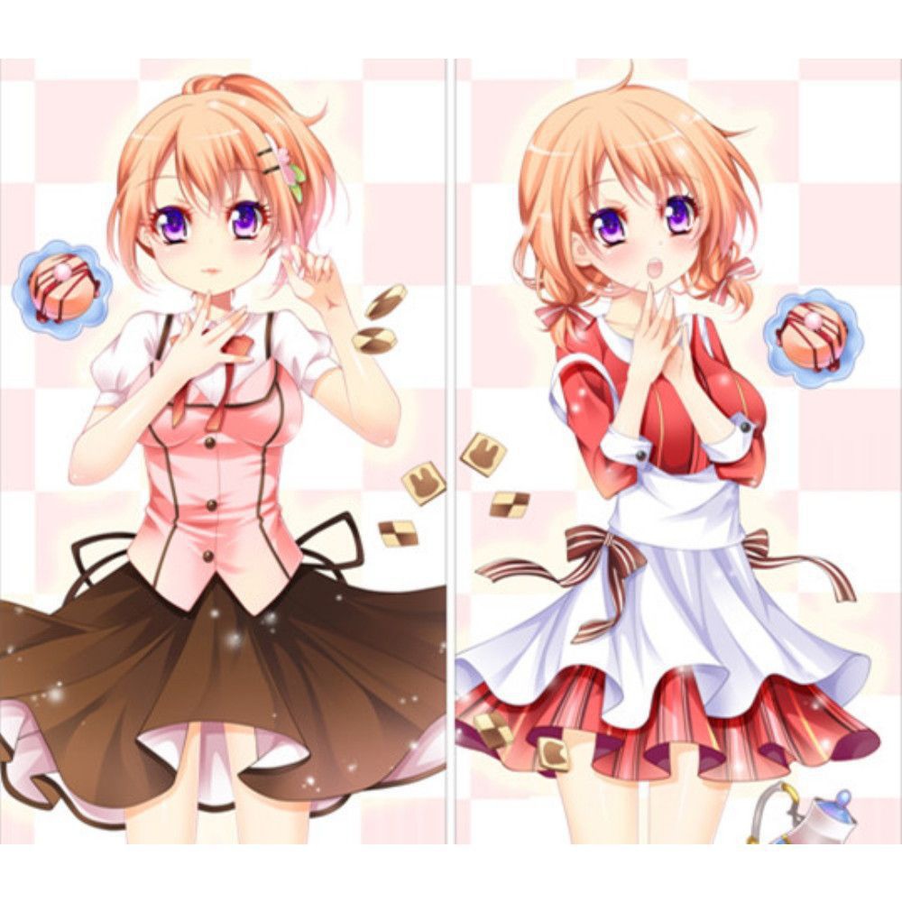 ご注文はうさぎですか? 保登心愛 フェースタオル 2枚セット 麦芽堂 tbz11791