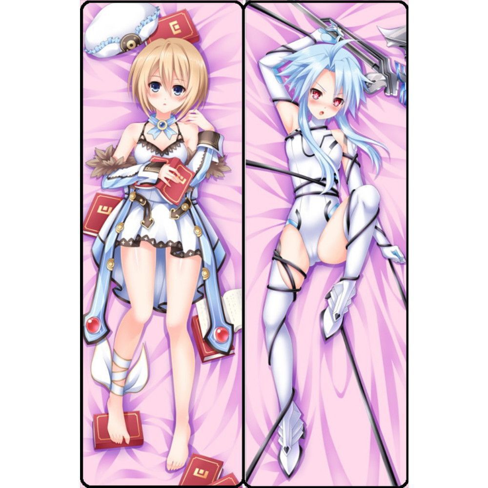 超次元ゲイム ネプテューヌ ブラン/ホワイトハート バスタオル 2枚セット 麦芽堂 bbz5295