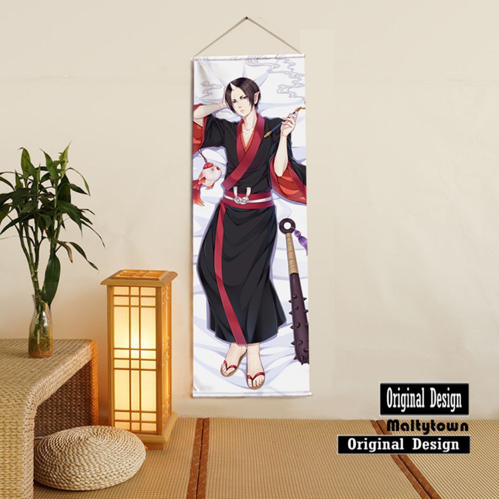 鬼灯の冷徹 鬼灯 タペストリー 麦芽堂 gbz12663-1