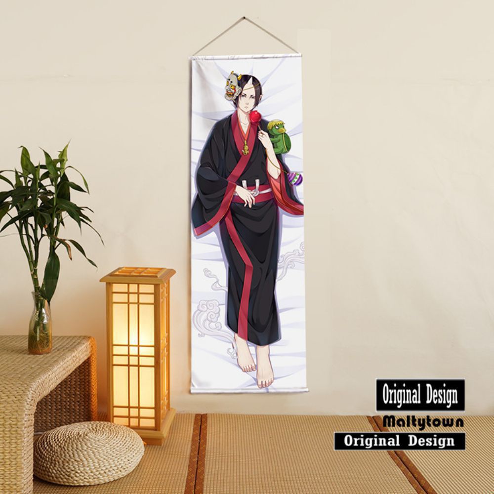 鬼灯の冷徹 鬼灯 タペストリー 麦芽堂 gbz12663-2