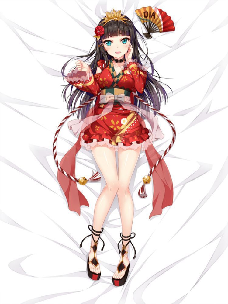 ラブライブ!サンシャイン!! 黒澤ダイヤ シーツ 布団カバー ブランケット 毛布 麦芽堂 cbz12359-1