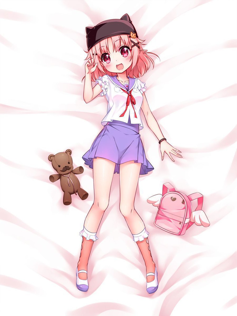 がっこうぐらし! 丈槍由紀 シーツ 布団カバー ブランケット 毛布 麦芽堂 bz11579