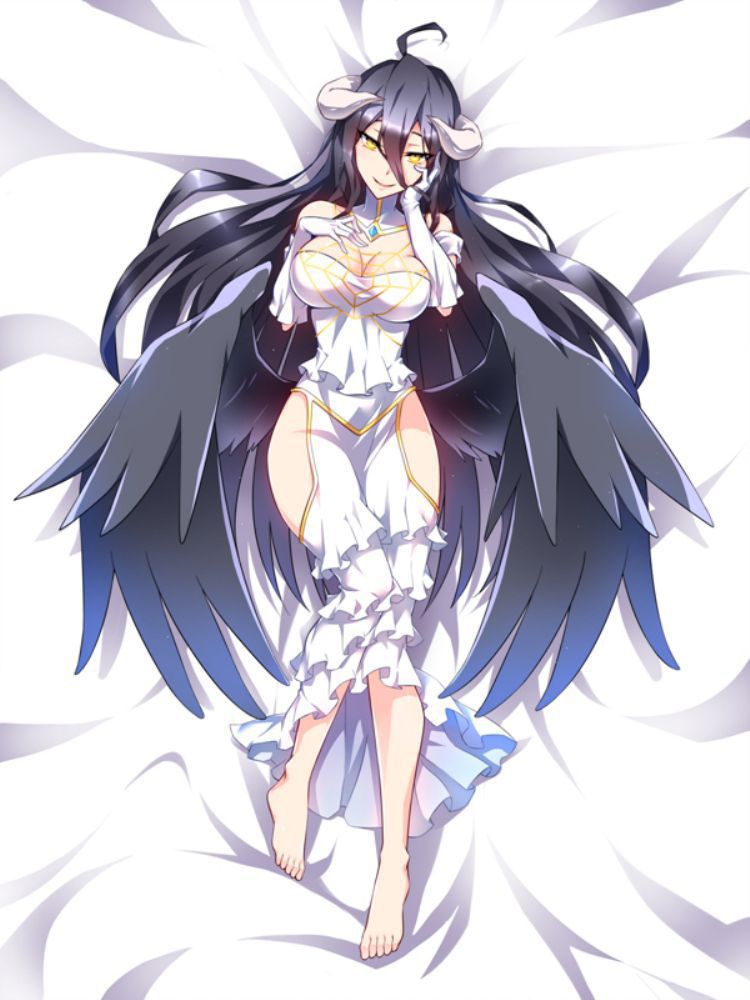 オーバーロード アルベド シーツ 布団カバー ブランケット 毛布 麦芽堂 bz11629