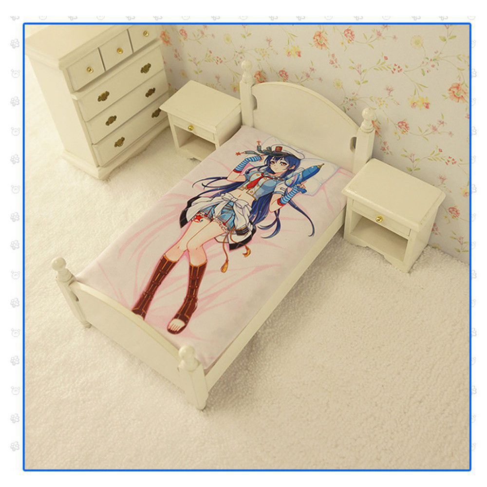 ラブライブ! 園田海未 シーツ 布団カバー ブランケット 毛布 麦芽堂 bz11656