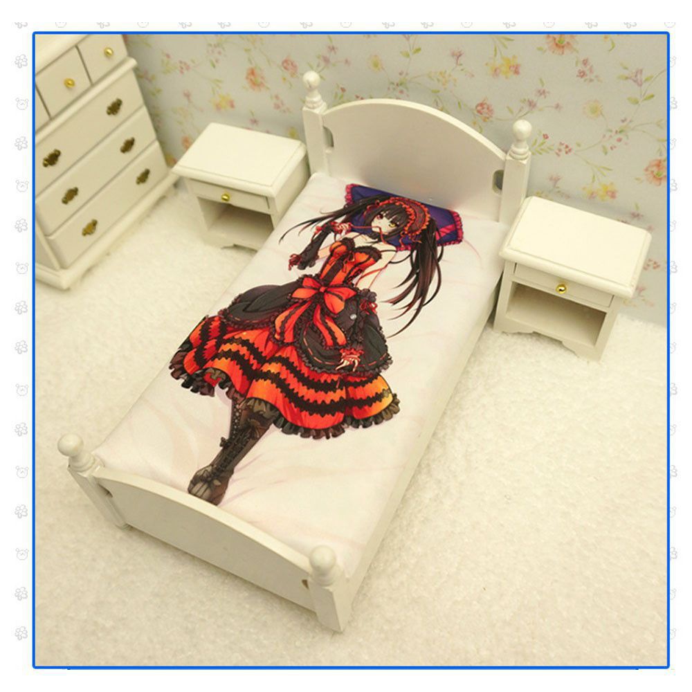 デート・ア・ライブ 時崎狂三 シーツ 布団カバー ブランケット 毛布 麦芽堂 bz11784