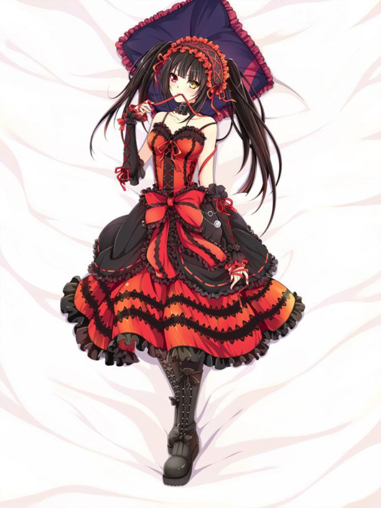 デート・ア・ライブ 時崎狂三 シーツ 布団カバー ブランケット 毛布 麦芽堂 bz11784